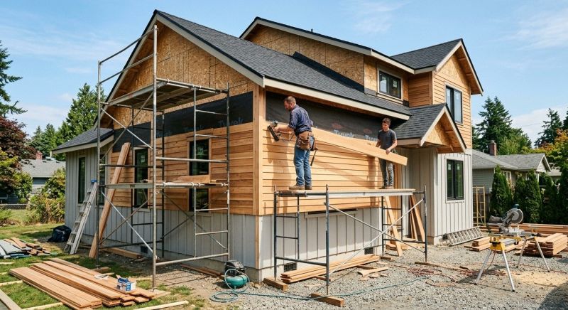 Wood Siding Installation in Covington, GA