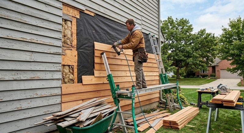 Wood Siding Installation in Suwanee, GA