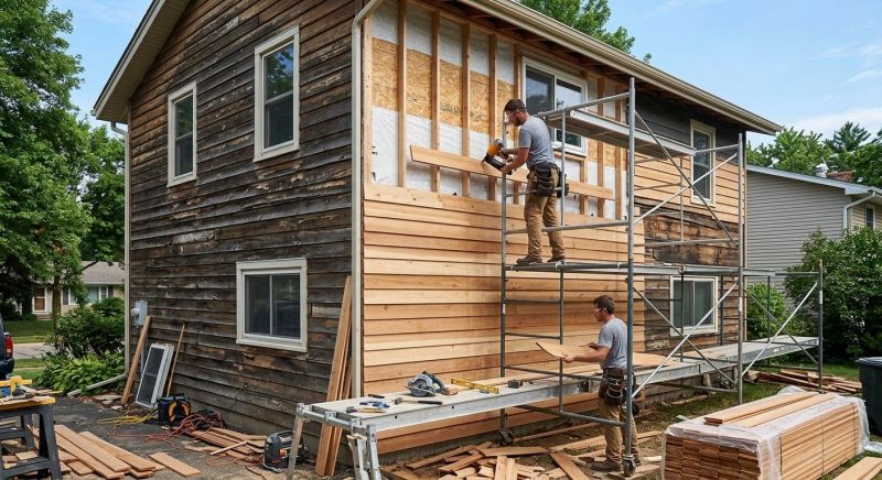 Wood Siding Replacement in Lilburn, GA
